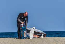 Le Barcares Kitesurfers Gerrit en Lars Le Barcares Kitesurfers Gerrit en Lars