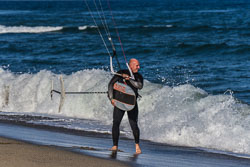 Le Barcares Kitesurfers Gerrit en Lars Le Barcares Kitesurfers Gerrit en Lars